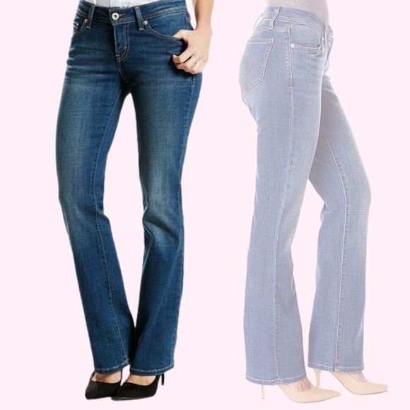 Levis 529 Curvy Boot Cut Denim Blue 